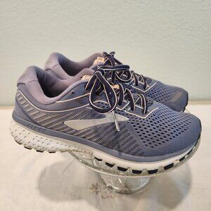 Brooks Women's Ghost 12 Running Shoes Sneakers Granite Peach 8W